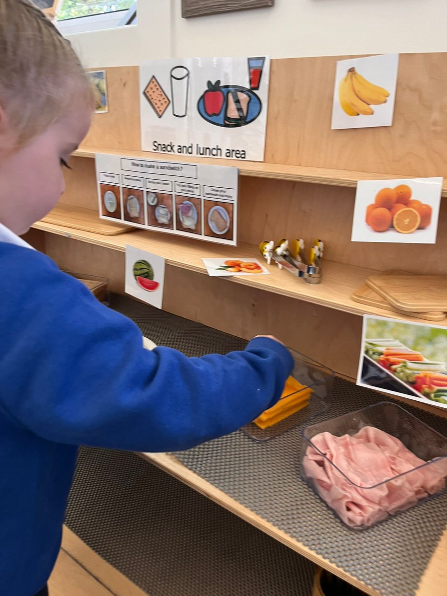 nurserydennyps's tweet image. We introduced our new Denny daily deli yesterday and it was a huge hit. Children prepped  what was on the deli to go alongside their new lunch option.  #marvelousmeals #makingchoices #independencesklills
