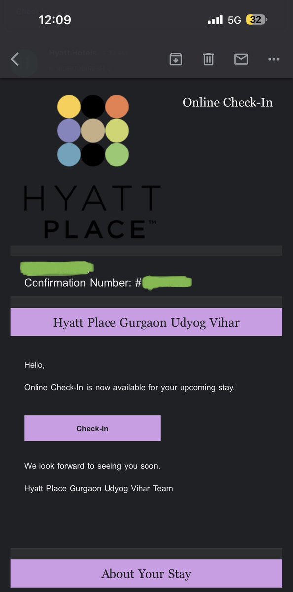 MohitNaresh's tweet photo. @HyattConcierge your online checkin facility never works. Whats the point of asking guests to checkin online??? https://t.co/CZNiNlkxN9