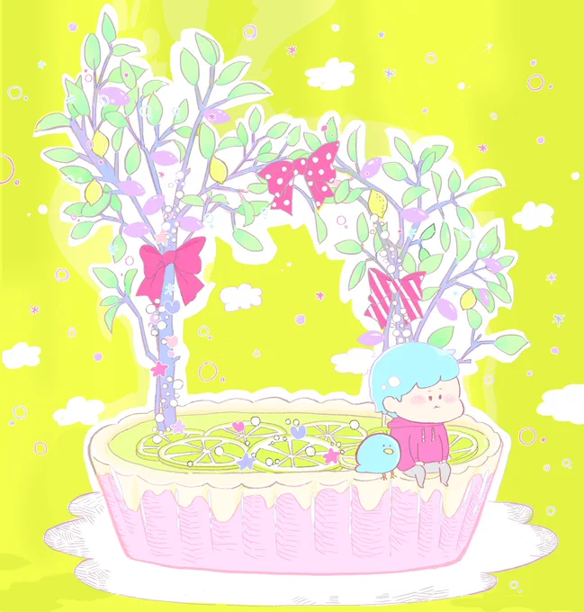 青い鳥 #art_ippiタイムラプスはリプ欄へ 