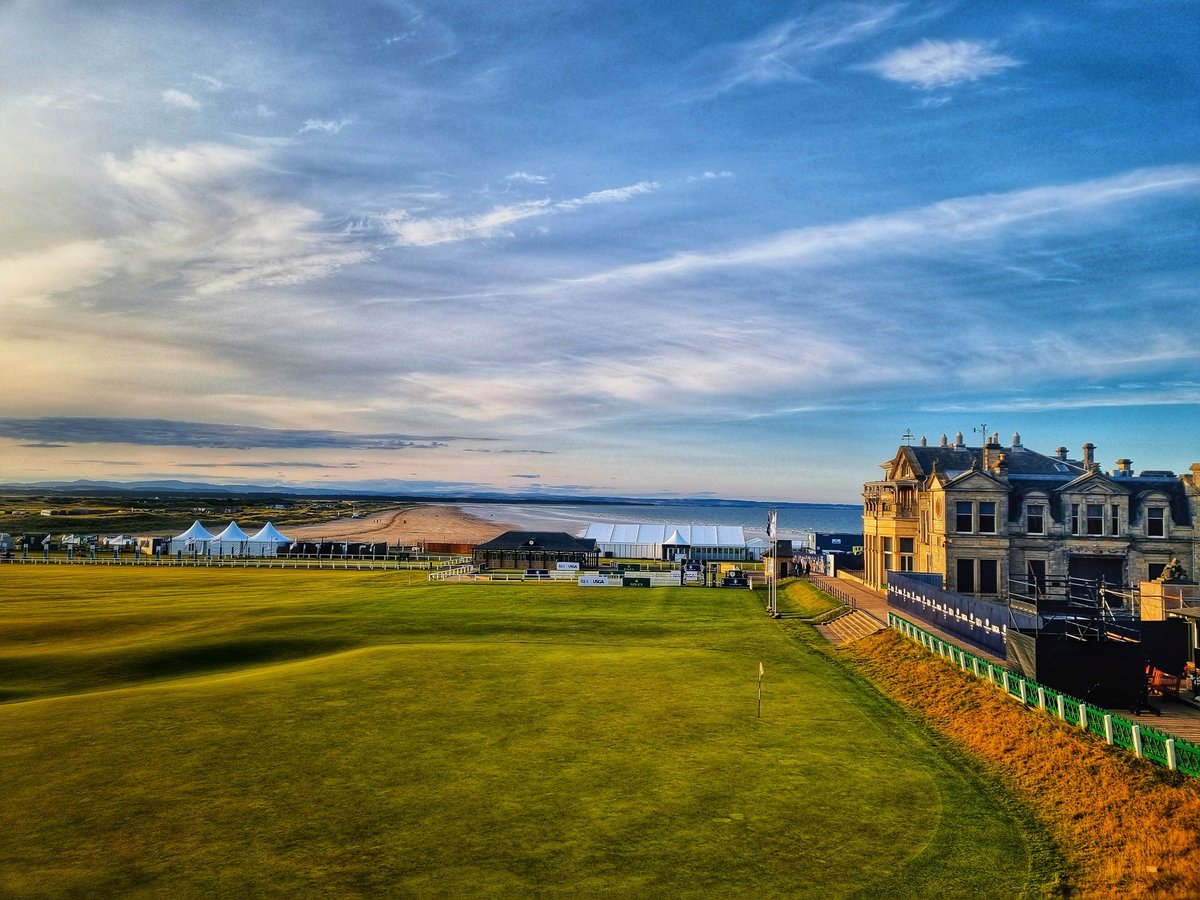 Magical...#royalandancient #walkerxup #standrews #oldcourse #lovefife