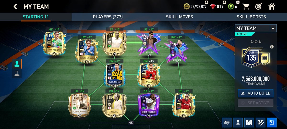 JosephIbrahimu9's tweet photo. My team in FIFA mobile 23 https://t.co/PbFeC7a36r