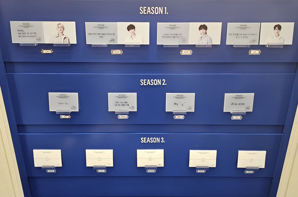 OH the members for the next season ( hoshi wonwoo woozi minghao) have their invitations for s2 already omg 👀

woozi's noot noot drawing hshshd so cute

cr oneplusone_ayo