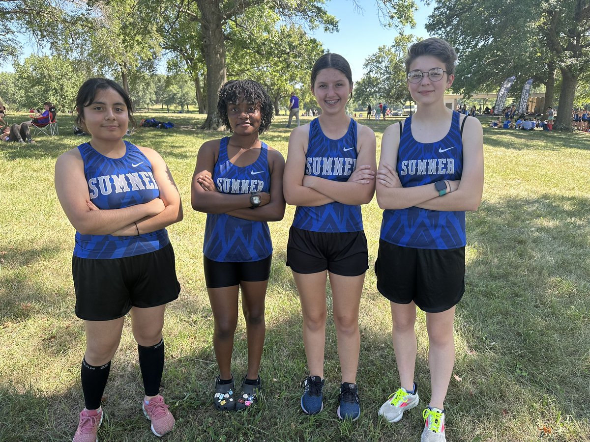 cross_sumner's tweet photo. Awesome job by everyone who ran today at the Bashor Linwood XC invitational.  The future looks bright for the Sabres. https://t.co/c5KXnfAgIq