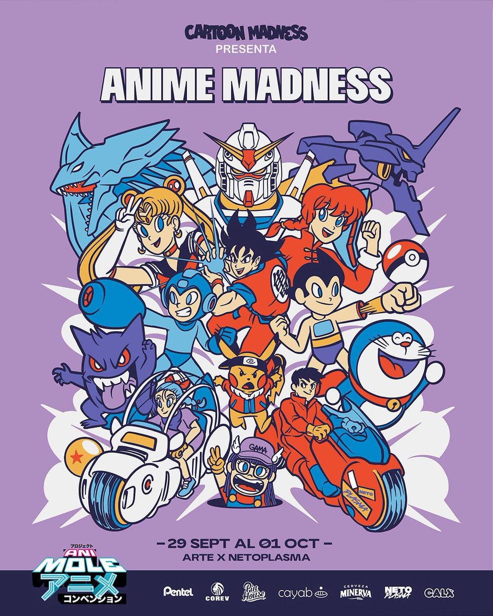 cayabestudio's tweet image. Es hora de recordar a esos animes que nos acompañában en las tardes a la hora de hacer tarea en el comedor mientras nuestras mamás nos regañaban ಥ_ಥ  
Acompáñanos este 29, 30 de septiembre y 1 de octubre en el #WTCCDMX
@lamolemx @GAMACrea