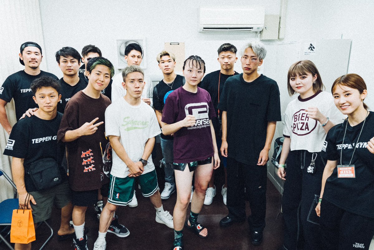TeppenGym's tweet photo. 2023.7.30
#RISE170
応援ありがとうございました🙇♀️
@yuuka8080
@Retsu_boxing
@ブラックシーサー颯太朗 https://t.co/mRL4v7YdcL