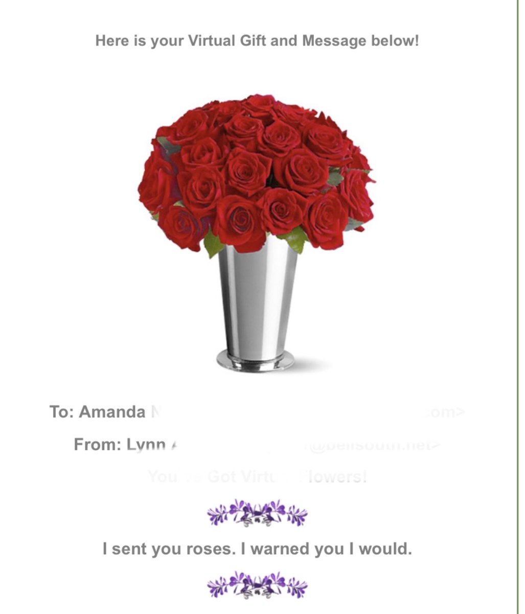 Fancyreba1's tweet image. Hey @AmandaNicole047 …

I sent you roses. I warned you I would…

Pass it on to someone else whose day you want to brighten and ask them to stream TYLM-Acoustic! Keep the bouquet growing  🌹 💙🌹

#OperationTYLM