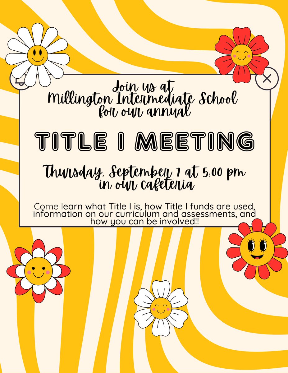 MillingtonInte2's tweet photo. 🍂September Calendar🍂 &amp; Special Events🖤💛
#MIS #MotivateInspireSucceed #StayInformed #JoinPTO #BeInvolved #TheMoreYouKnow https://t.co/yVitCMzeAl
