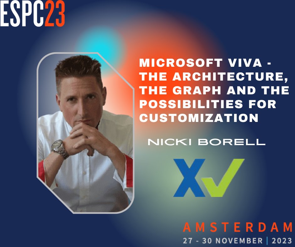 In this #ESPC23 session, <a href="/NickiBorell/">Nicki Borell</a> will:

🔥Explore #MicrosoftViva backend
🔥Identify the core components of #EXP and its foundation
🔥Understand #Licensing for these components
&amp; more!

Learn more this winter - sharepointeurope.com/pricing/