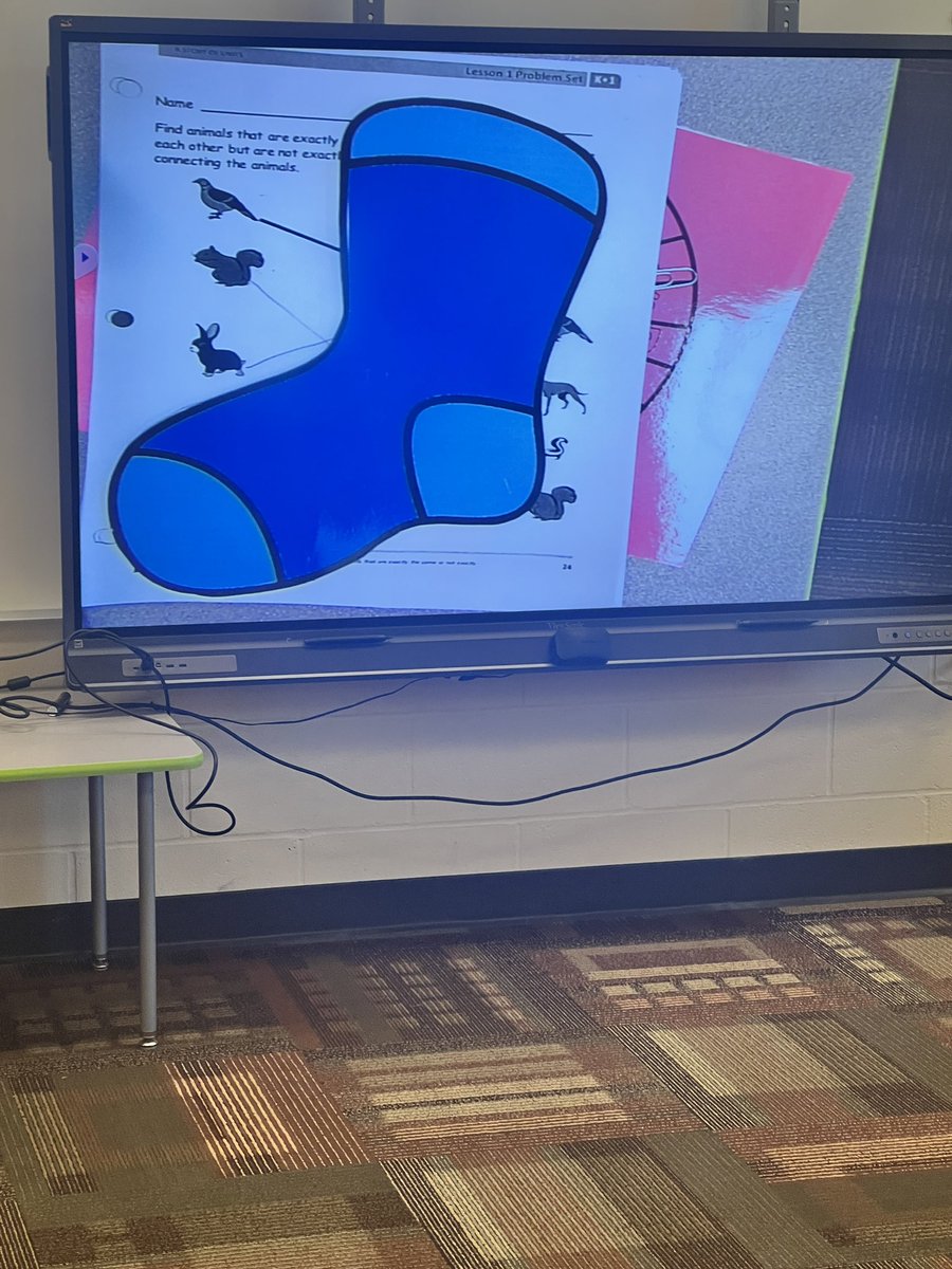 mrspruitt_'s tweet image. Kindergarteners and I worked on matching objects that are exactly the same. We played a game matching socks based on size and color! I told them matching all the socks is my least favorite part of folding laundry at home but they made it fun today!