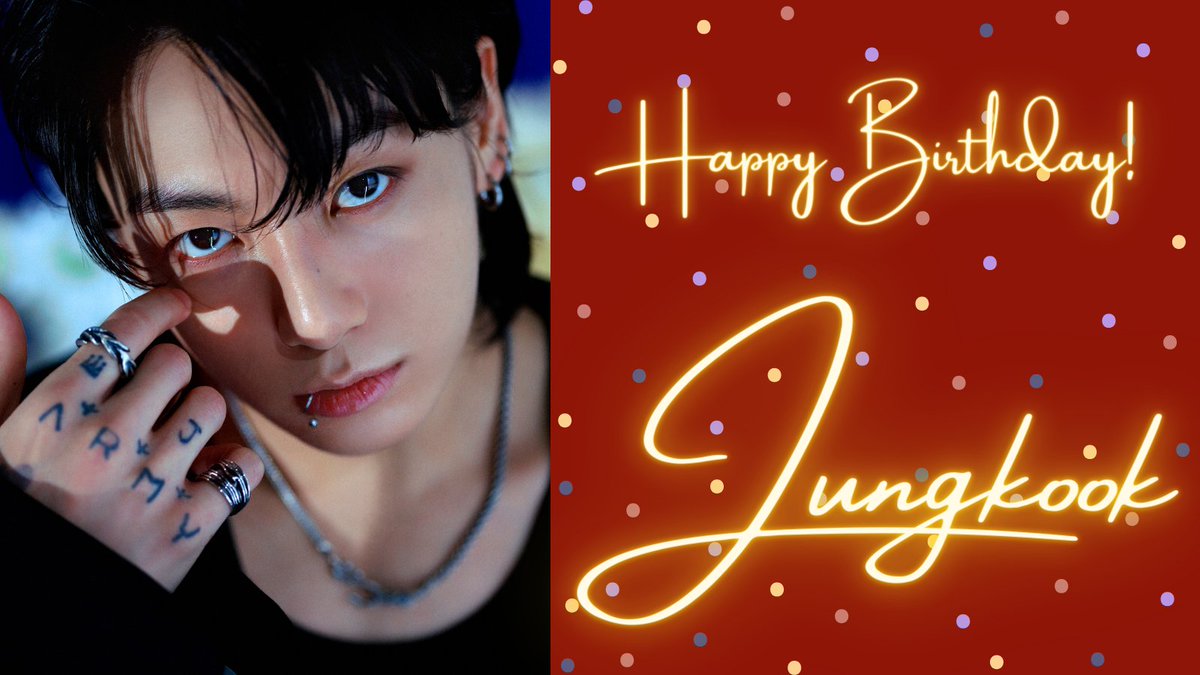 dreamrific's tweet photo. To our #GoldenMaknae #JUNGKOOK

#JKDay
#HAPPYJKDAY 
#JungkookDay 
#HappyBirthdayJungkook 
#HappyBirthdayJK

#BTS @BTS_twt #BTSARMY #Jungkook #SEVEN https://t.co/g2s0q284ef