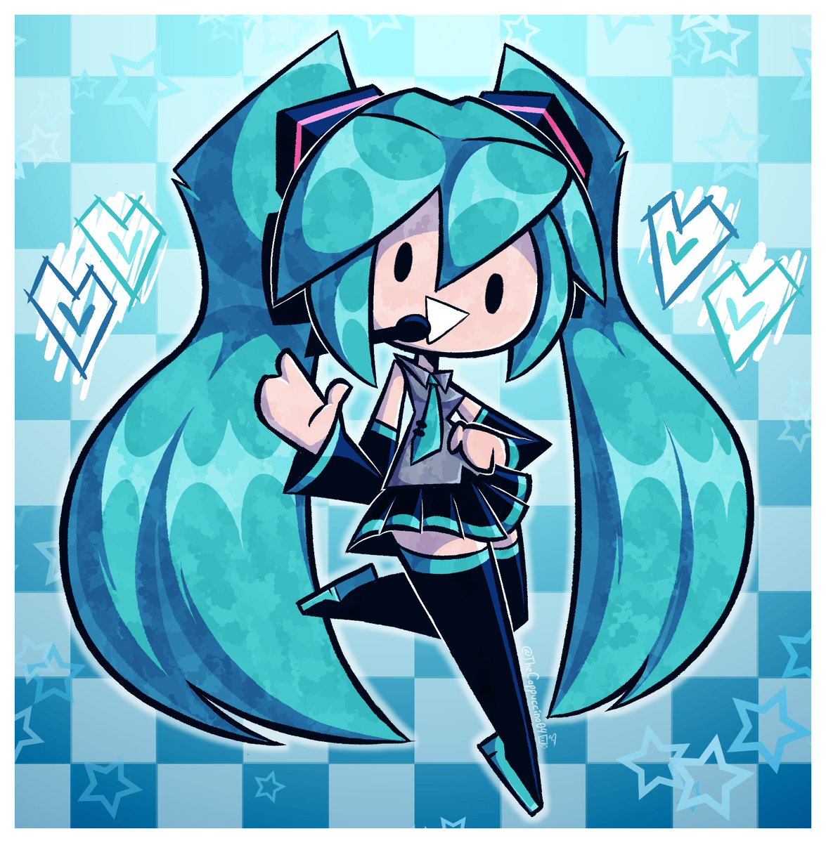 TheCappuccino04's tweet photo. i've never drawn miku before believe it or not https://t.co/QwVRwEHDQu