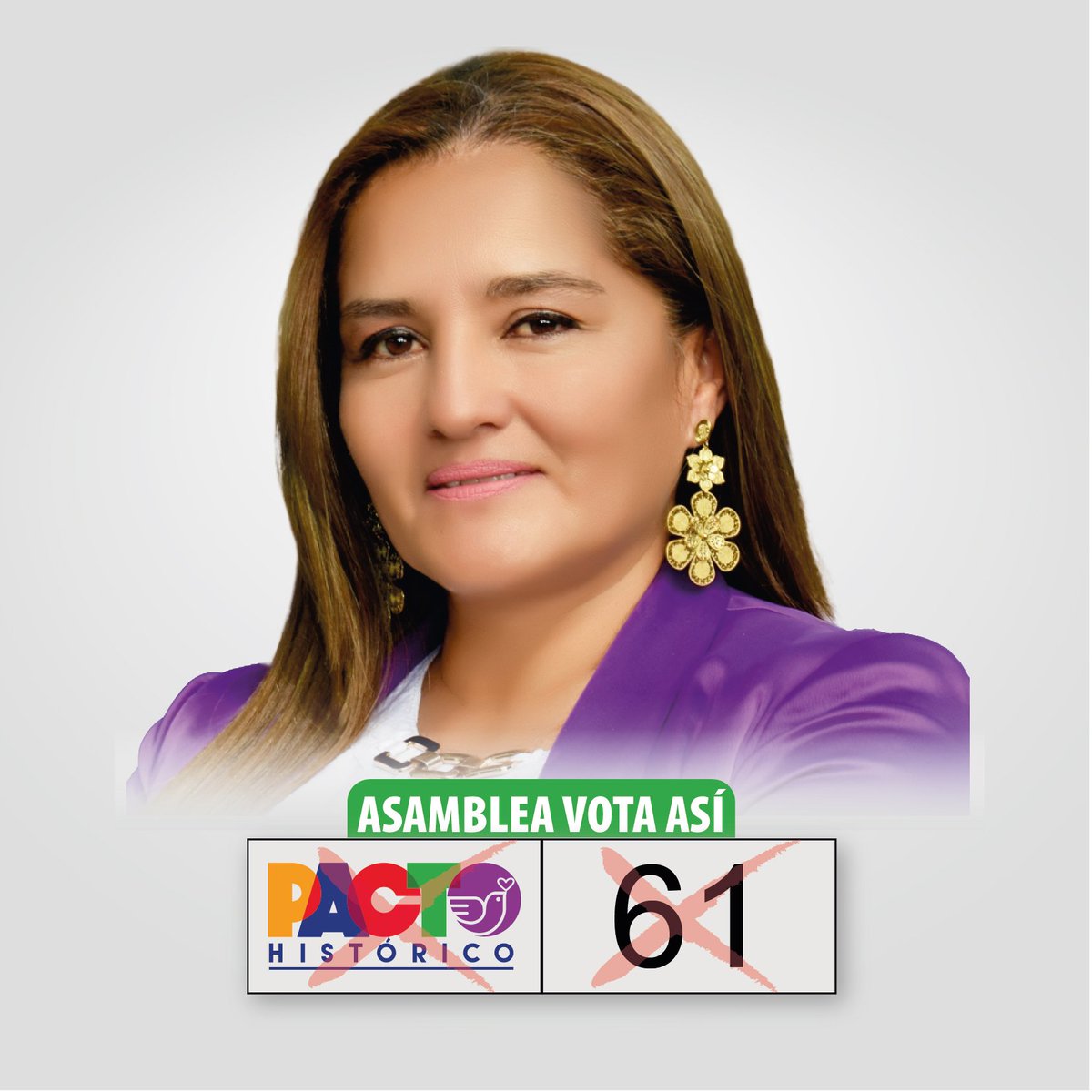 #NuevaFotoDePerfil
"Cauca, despensa para la vida" 🌱
Desde nuestras comunidades construimos una COLOMBIA POTENCIA MUNDIAL DE LA VIDA 🟣 #OrgeniDiputada #Pacto61
