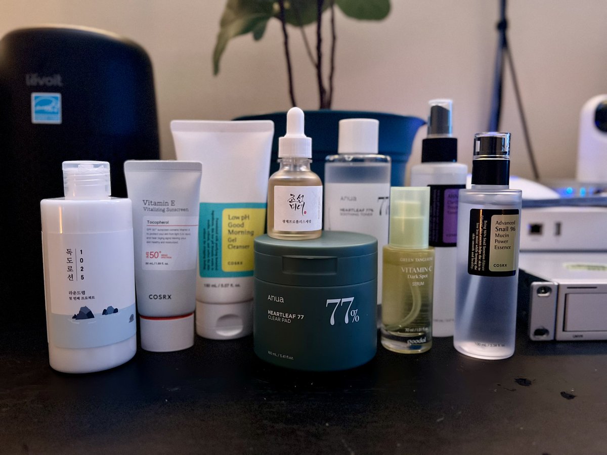 officialerrberr's tweet photo. In my silk pillowcase and Korean skin care era. https://t.co/vZCKRHJv6X