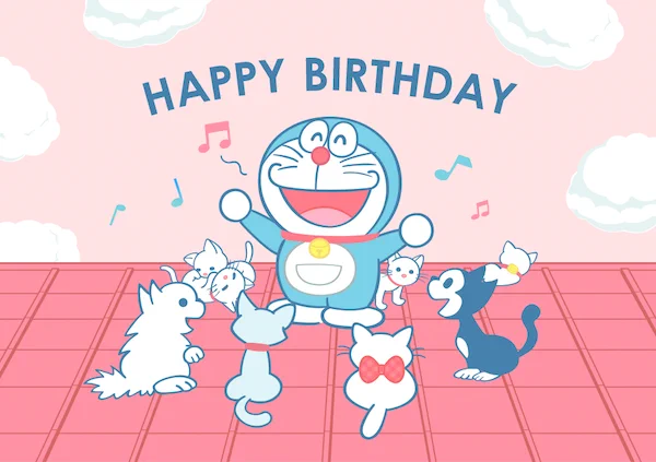 【バースデイ月間スペシャル企画】9月3日は、ドラえもんのお誕生日バースデイかべがみやまんがの無料配信、TVアニメ誕生日スペシャルのプレゼントクイズキャンペーンなど、たのしい企画が盛りだくさんみんなで、いっしょにお祝いしてね  