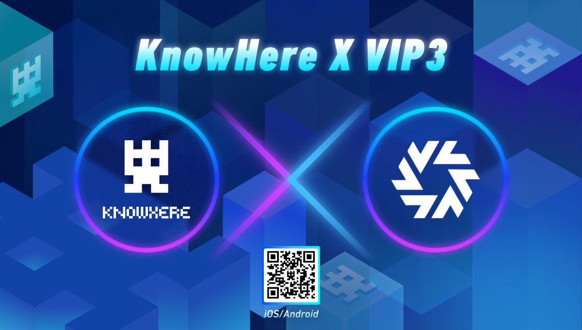 knowhere_io's tweet photo. 🥳Thrilled to announce we launch a new partnership with @web3vip.
✨@web3vip is the FIRST all-in-one web3 membership platform, providing users with bonus and discounts over 30 web3 apps.
🔗More details: https://t.co/OOJz6LrAQI
#Web3 #Metaverse #KnowHere #web3vip https://t.co/jD17SV6aDe