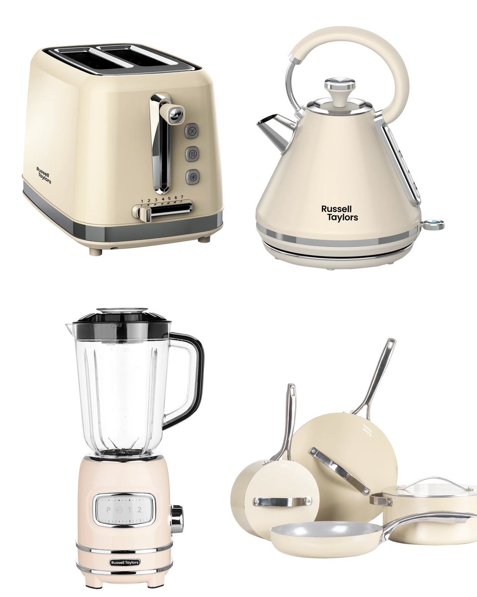 4yujusa's tweet photo. Household appliances from Russel Taylors in cream colour 😍✨ https://t.co/vSJta8G7Tt
