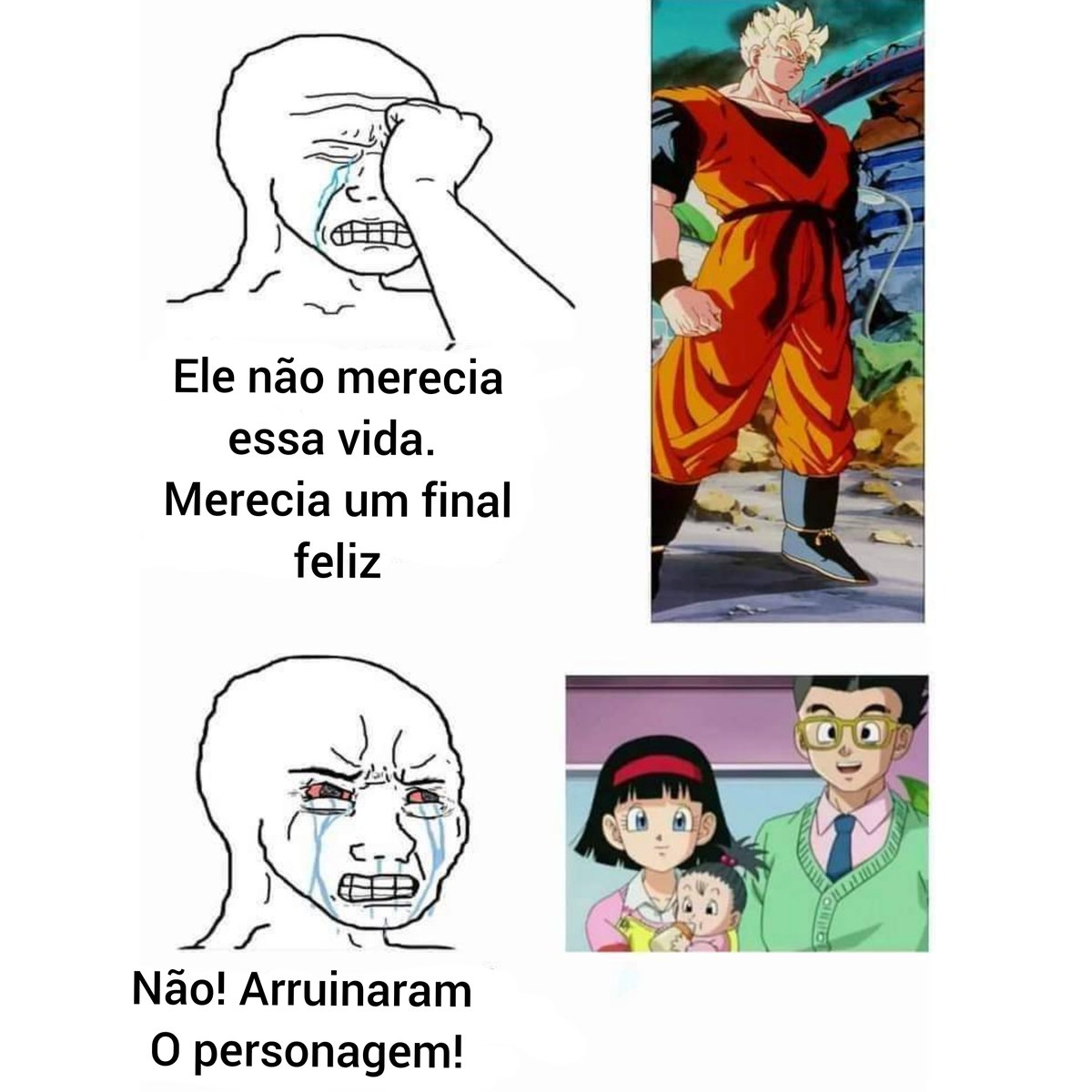 ball_limit's tweet photo. Os fãs de Dragon Ball não sabem decidir. https://t.co/bha9pWXMHP
