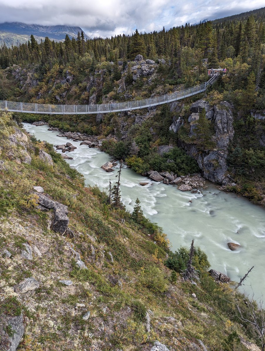 A sneaky visit back to #Canada today via Skagway and the Klondike highway