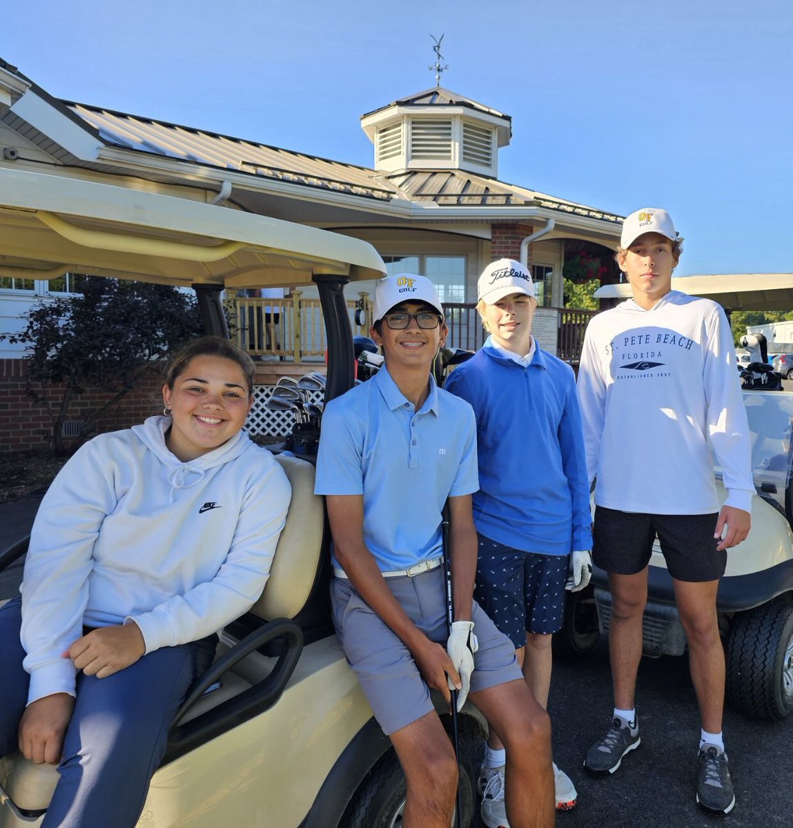 OFgirlsgolf's tweet image. Bulldog Blender Results 🐶 

2023 Front 9 Champions
Shooting a -4 under par, 31:

Tie!

Lyla Williams
Dylan Sowers
Addie Kovach
Noah Daw

Ella Atkins
Cole Odon
Owen Timura
CJ Milota

Great job Champs!!!

@OFBoysGolf1