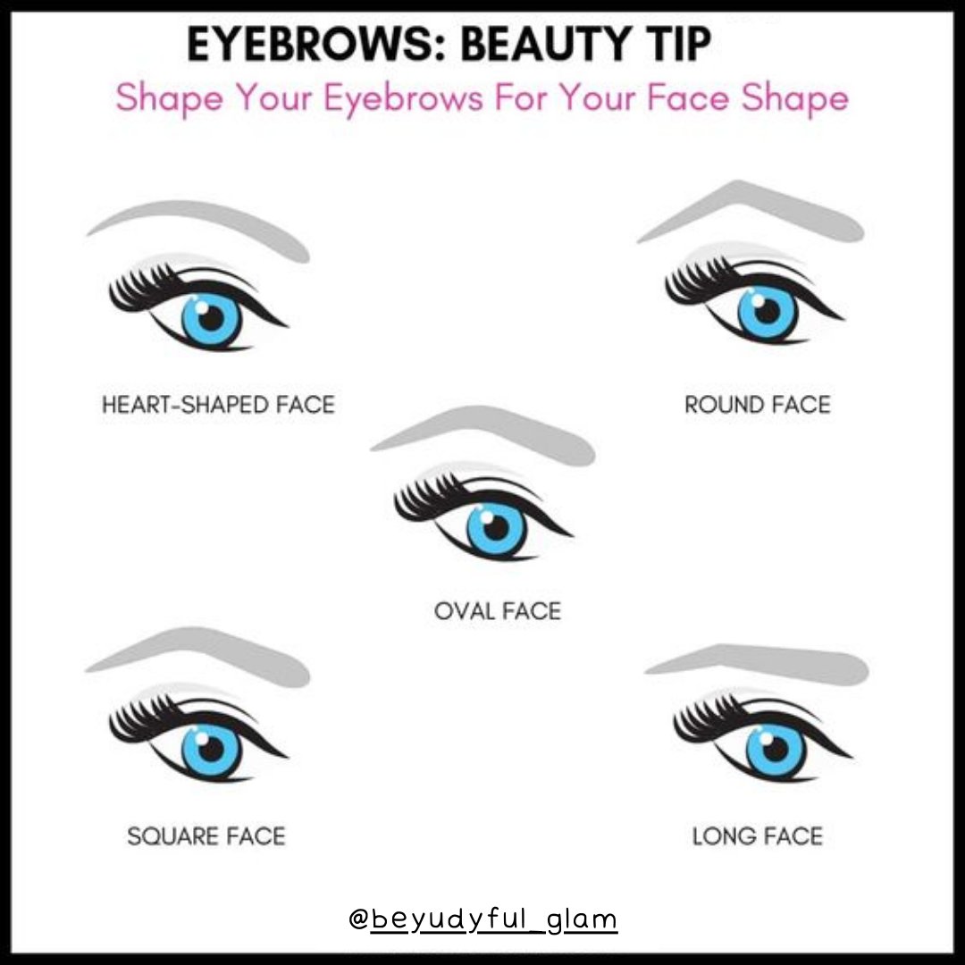 BeYudyFulGlam's tweet photo. Shape your eyebrows for your face shape

#eyebrows #shape #makeupcombos #beginnermakeup #makeuptips #beautytips #makeupinspiration #beauty  #newjerseymakeupartist #njmakeup #njmakeupartist #newjerseymakeupartist https://t.co/pY3aEOulV0