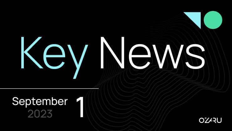 Key news for September 1

#SEC has postponed decisions on 7 #Bitcoin ETF filings including #BlackRock.

#JPMorgan Chase submits #trademark application related to virtual currency financial trading.

$PYUSD has been launched on the #Coinbase website and its iOS and Android apps.