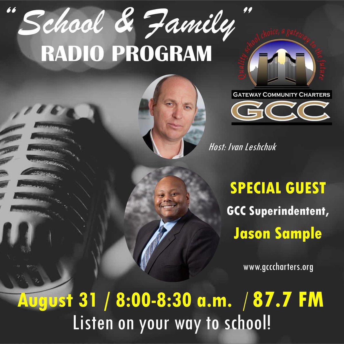 gcc_jsample's tweet image. Day 25- Had the opportunity to speak to our parents and community on their drive to school! We discussed…our Portrait of a Graduate and GCC Priorities! #gcclevelup #gcc_charters