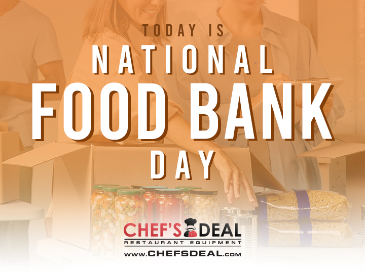 chefsdeal's tweet photo. π²π€ Celebrating National Food Bank Day π€π²
Together, we're cooking up a better future. π³
#NationalFoodBankDay #GivingBack #Culinary #Community #AlleviatingHunger #Unity https://t.co/cJ3HLI2WOJ