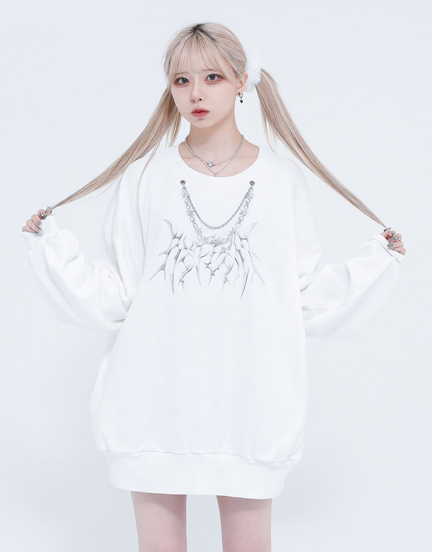 civarize_store's tweet photo. 【NEW ARRIVAL】

REFLEM【レフレム】
チェーン付きメタリックロゴプルオーバースウェット/全2色
12,980円(税込)

▼商品ページ▼
https://t.co/Vf8JKfD0Hu https://t.co/sOmsAXrV8h