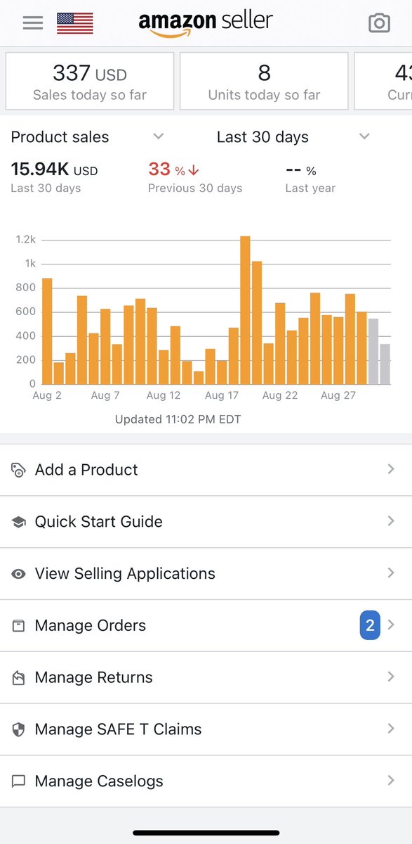 A few setbacks this month, still a solid performance 📊#amazonfba #onlinearbitrage #investing