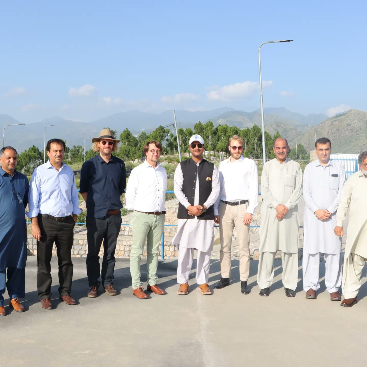 Visit of Germany's Main Development Bank Team (KFW) to Water Treatment Plant Abbottabad