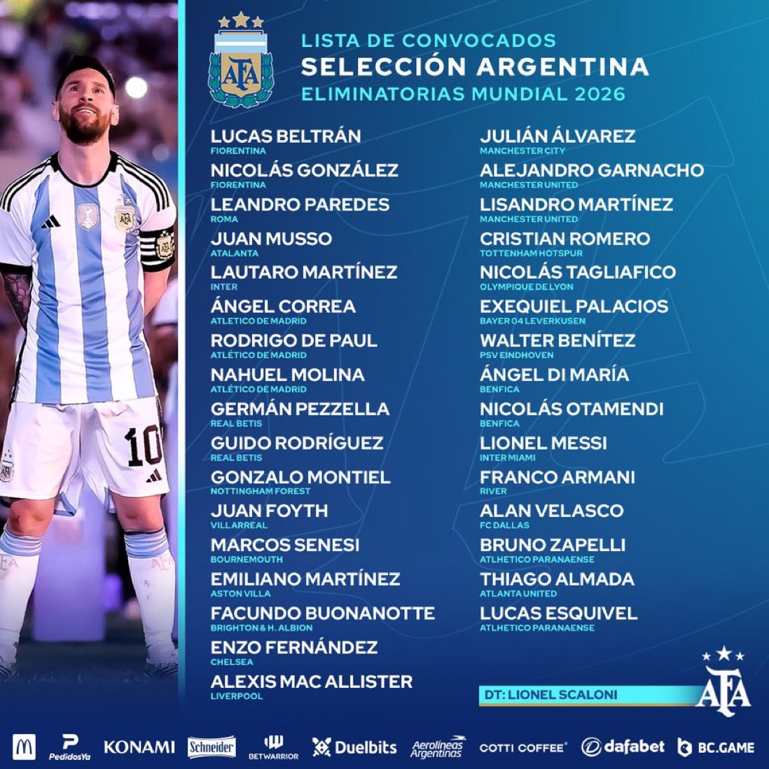 info_1889's tweet photo. #OrgulloCanalla| 🇦🇷🇺🇦¡ES DE ACÁ! Facundo #Buonanotte fue nuevamente convocado a la selección mayor, para las primeras fechas eliminatorias. https://t.co/aT9H2rzk0L