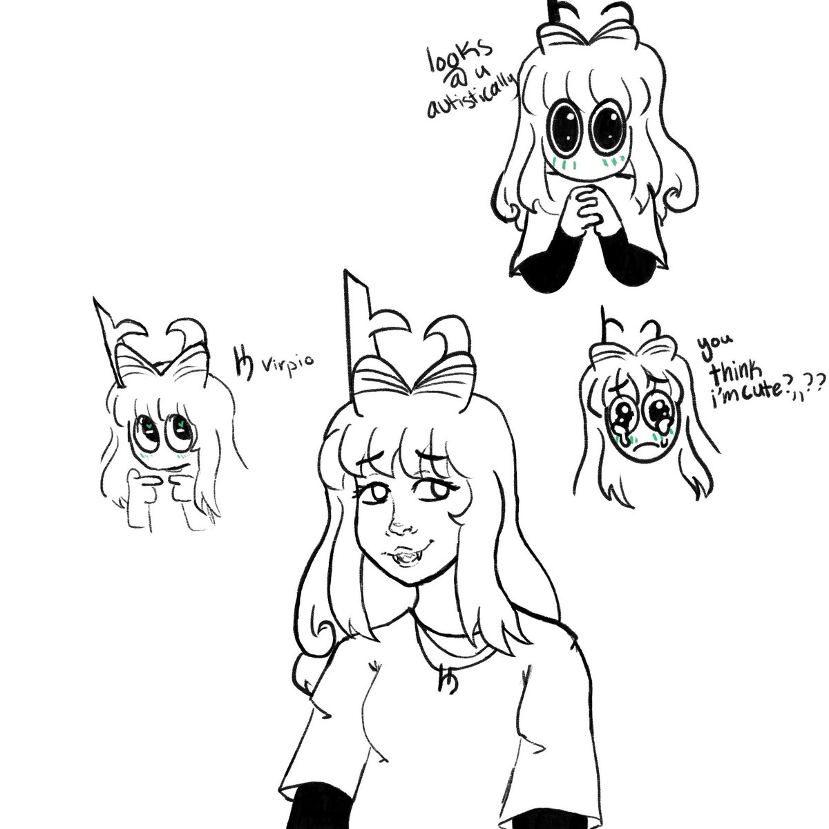 ssolveigrart's tweet photo. i havent drawn much the past few weeks but here are some doodles! https://t.co/QiZesfuFrv