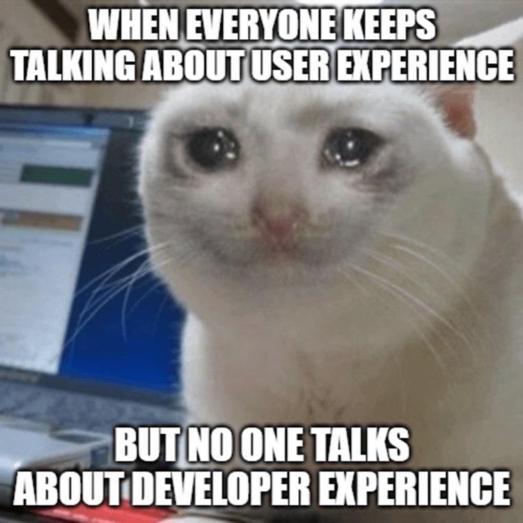 DThompsonDev's tweet photo. Developer Experience is a big deal to me. More developers need to prioritize it! https://t.co/1FWJBq2049