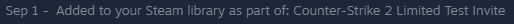 xRex109x's tweet photo. @Madd2_0 @filzeeCS @MissYuiCS @CounterStrike Still don't have it but i have this in the steam support page 🤨 https://t.co/HxhtuyGStZ