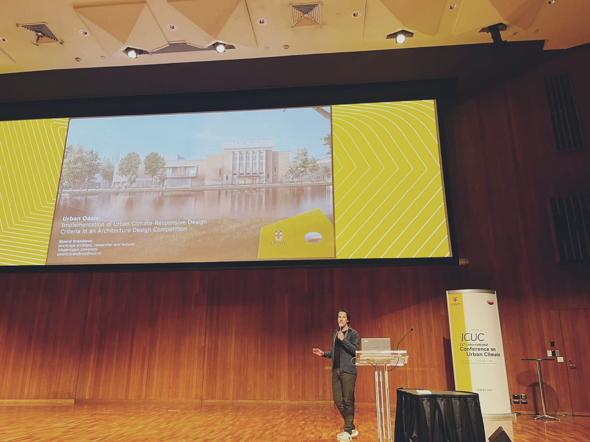 Sjoerd Brandsma (@sjoerdbr) on Twitter photo Happy to present my story about using the right narratives to the urban climate community. If the narrative is right, urban-climate responsive design strategies can find their way within urban design. #OnTheAgenda #StadstheaterArnhem #Stadsoase <a href="/GemeenteArnhem/">Gemeente Arnhem</a> <a href="/WUR/">Wageningen U&R</a> #ICUC11Sydney Happy to present my story about using the right narratives to the urban climate community. If the narrative is right, urban-climate responsive design strategies can find their way within urban design. #OnTheAgenda #StadstheaterArnhem #Stadsoase <a href="/GemeenteArnhem/">Gemeente Arnhem</a> <a href="/WUR/">Wageningen U&R</a> #ICUC11Sydney