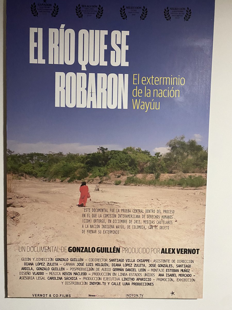 Gracias, presidente <a href="/petrogustavo/">Gustavo Petro</a> por reconfirmar la denuncia de años que he expuesto en mi documental #ElRíoQueSeRobaron, el que, por ciento, este mes será exhibido en Suráfrica. Se ha difundido y se sigue difundiendo masivamente en todo el mundo, menos en Colombia.