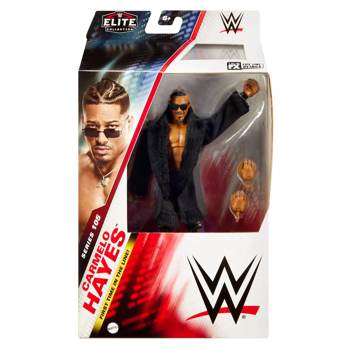 PRWCollector's tweet photo. WWE Mattel Elite Series 105 

#wwe #wweelite #wwemattelelite #wwemattel #mattel #mattelelite #elitesquad #wrestling #iyosky #carmelohayes https://t.co/r8q8J9VKLp