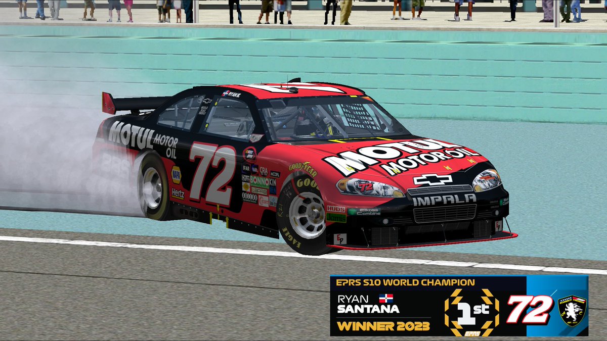 SCR_NR2003's tweet photo. Ryan Santana WINS his first World Drivers' Championship after a thrilling EPRS Championship finale against Blake Kinkennon in Miami!!
Read the first words from the SCR prospect turned champion!
#essereSCR💙 https://t.co/KjRutlGqrs