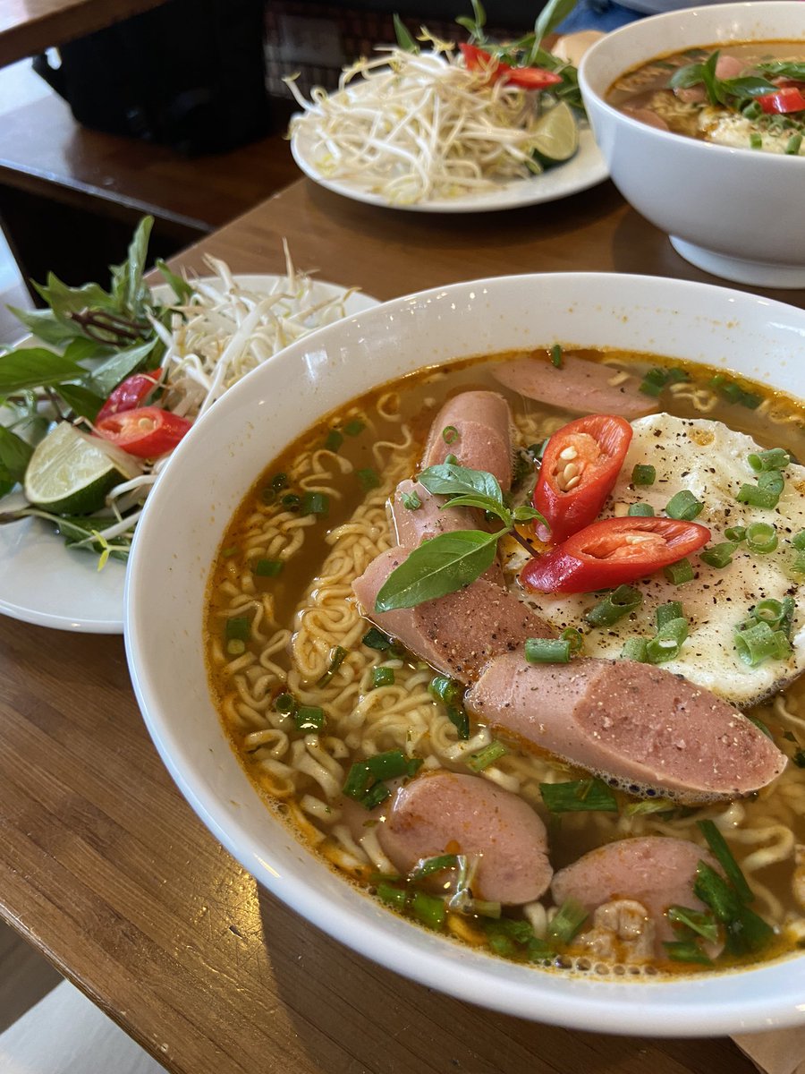 One big thing I’m not able to get used to in Vietnam is the standards of hospitality. We’d go to a coffee shop and they’re like “we don’t have any food sorry we only have instant noodles” and I thought ok it will be cup noodles or something, then they gave us this 😭