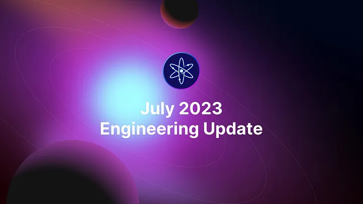 ⚛️Cosmos Hub（7 月）工程進展報告涵蓋了 Gaia v11 版本、Stride 消費者鏈成功啓動、CometMock 首個版本等諸多內容。

點擊文章瞭解更多技術進展！(Translated by <a href="/CosmosChinese/">Cosmos Chinese</a>) 
📚mp.weixin.qq.com/s/CYxr0auSUXIc…
