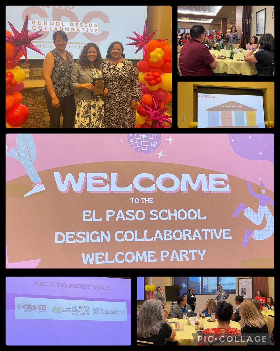 Proud that @ctwpanthers was selected to be a part of the El Paso School Design Collaborative @ClintISD @CREEEDorg