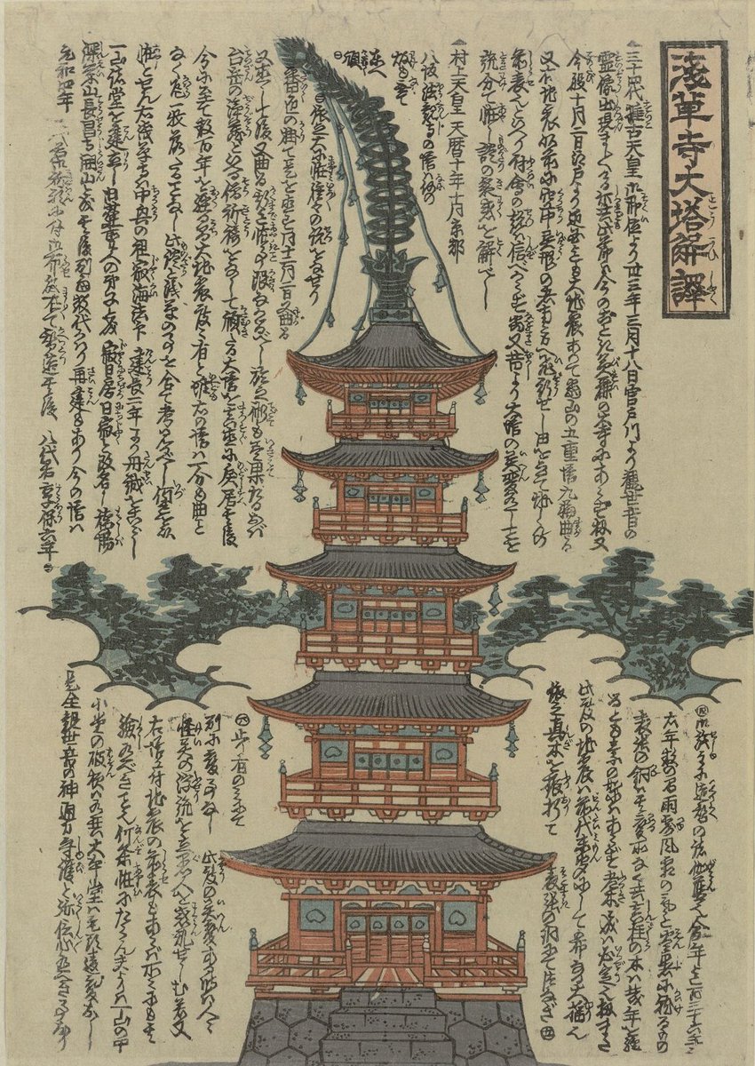 1923年に発生した #関東大震災 からきょうで100年

江戸・東京を繰り返し襲った災害を振り返るため、「1855年安政江戸地震」などの災害記録を収集した「江戸・安政災害キュレーション」を公開しました。

codh.rois.ac.jp/ansei-disaster/

画像出典：浅草寺大塔解譯（東京大学地震研究所）