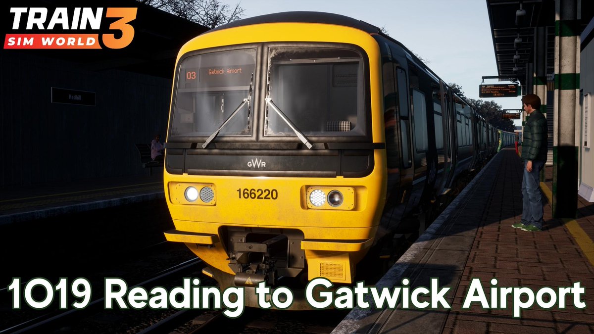 neal08ni's tweet image. 1O19 Reading to Gatwick Airport - Brighton Main Line - Class 166 - Train Sim World 3

#8BitDojo #TrainSimWorld3 #MasterTheMachine #TSW3

youtu.be/SP3lUjCRM54