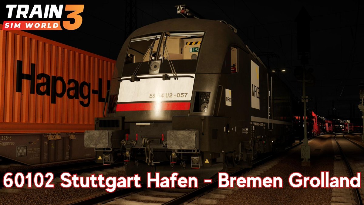 neal08ni's tweet image. 60102 Stuttgart Hafen - Bremen Grolland - Kassel-Würzburg - BR 182 - Train Sim World 3

#8BitDojo #TrainSimWorld3 #MasterTheMachine #TSW3

youtu.be/e9MZYZRKGpw