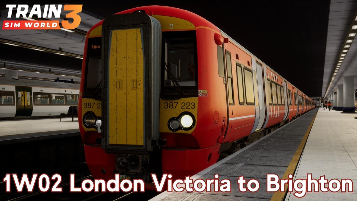 neal08ni's tweet image. 1W02 London Victoria to Brighton - Brighton Main Line - Class 387 - Train Sim World 3

#8BitDojo #TrainSimWorld3 #MasterTheMachine #TSW3

youtu.be/BC84nCIlWHU