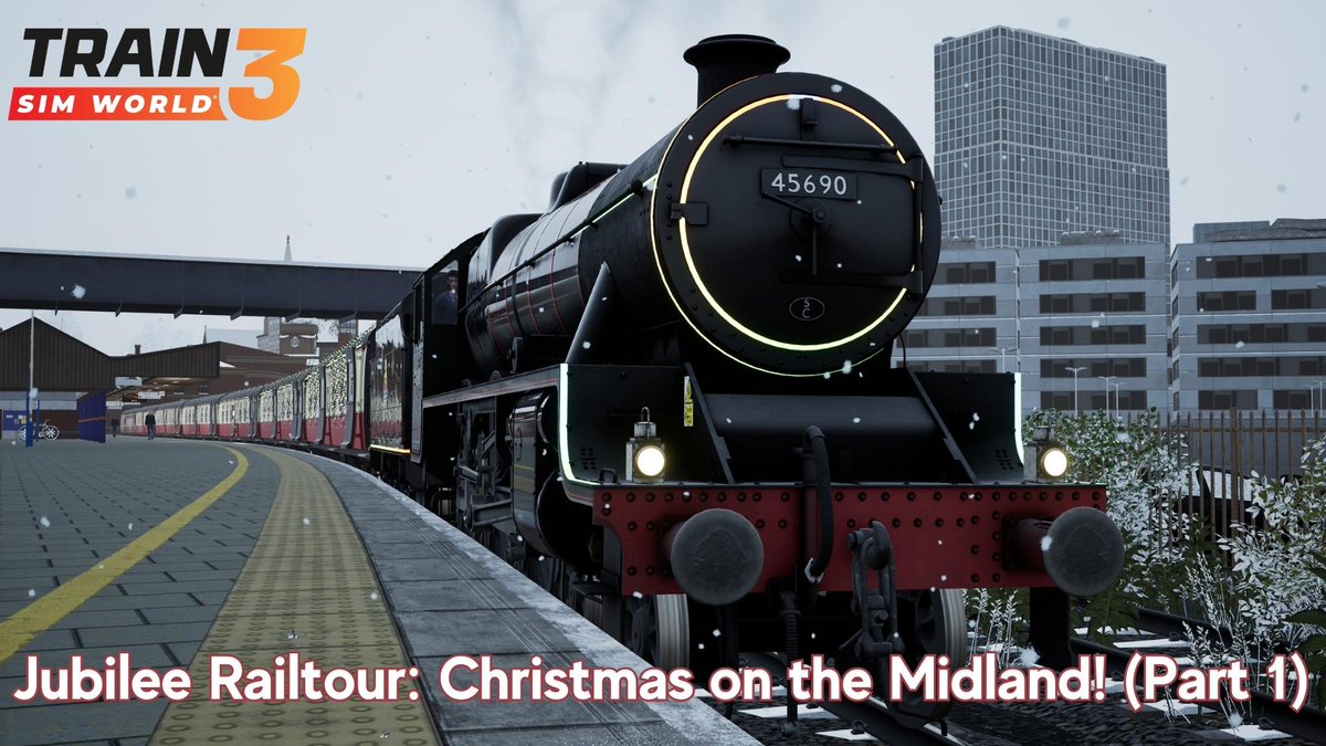 neal08ni's tweet image. Jubilee Railtour: Christmas on the Midland! (Part 1) - Midland Main Line - Jubilee - TSW3

#8BitDojo #TrainSimWorld3 #MasterTheMachine #TSW3

youtu.be/zyODMccqzq4