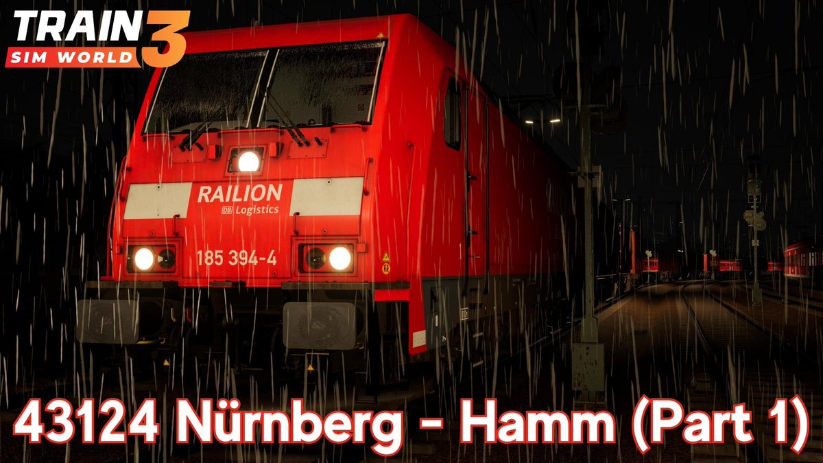 neal08ni's tweet image. 43124 Nürnberg - Hamm (Part 1) - Schnellfahrstrecke Kassel-Würzburg - BR 185.2 - Train Sim World 3

#8BitDojo #TrainSimWorld3 #MasterTheMachine #TSW3

youtu.be/2ITi31enLac
