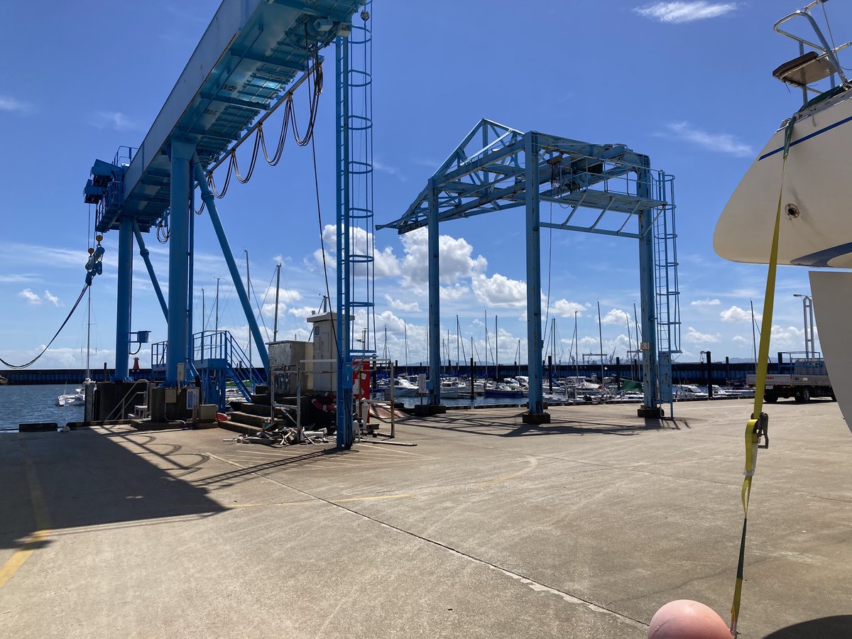 daiichimarine's tweet image. 明日からのインクルーシブセーリング全国交流大会
ハンザレースの為に河芸で積み込み
津ヨットハーバーへ
明日は海上で3マークブイを担当予定です！

#ヨット
#障がい者　
#健常者　
#ハンザ