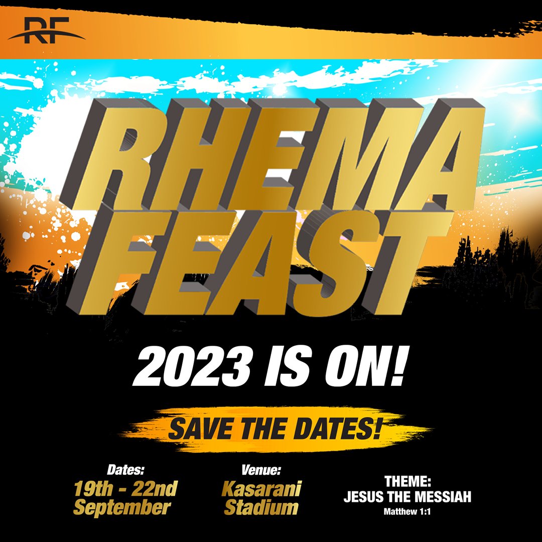 Rhema Feast is an Apostolic movement whose mission is to share the unadulterated and authentic Word of God to the nations and to all generations, by releasing consistent values through in person meetings and media to the Glory of Yahweh. #RhemaFeast2023