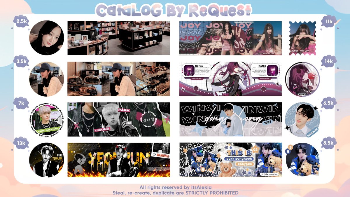 itsAlekia's tweet image. a repost will be appreciated! ♡₊˚ 🦢・₊✧

hi! aku open by request all catalog layout profneeds dengan diskon 19% mulai hari ini (01/09) sampai minggu (10/09). tentunya no min max order dan bisa langsung dm aja yaa buat jajan! ᘏ ⑅ ᘏ

ഒ #zonauang #zonaba #zonajajan